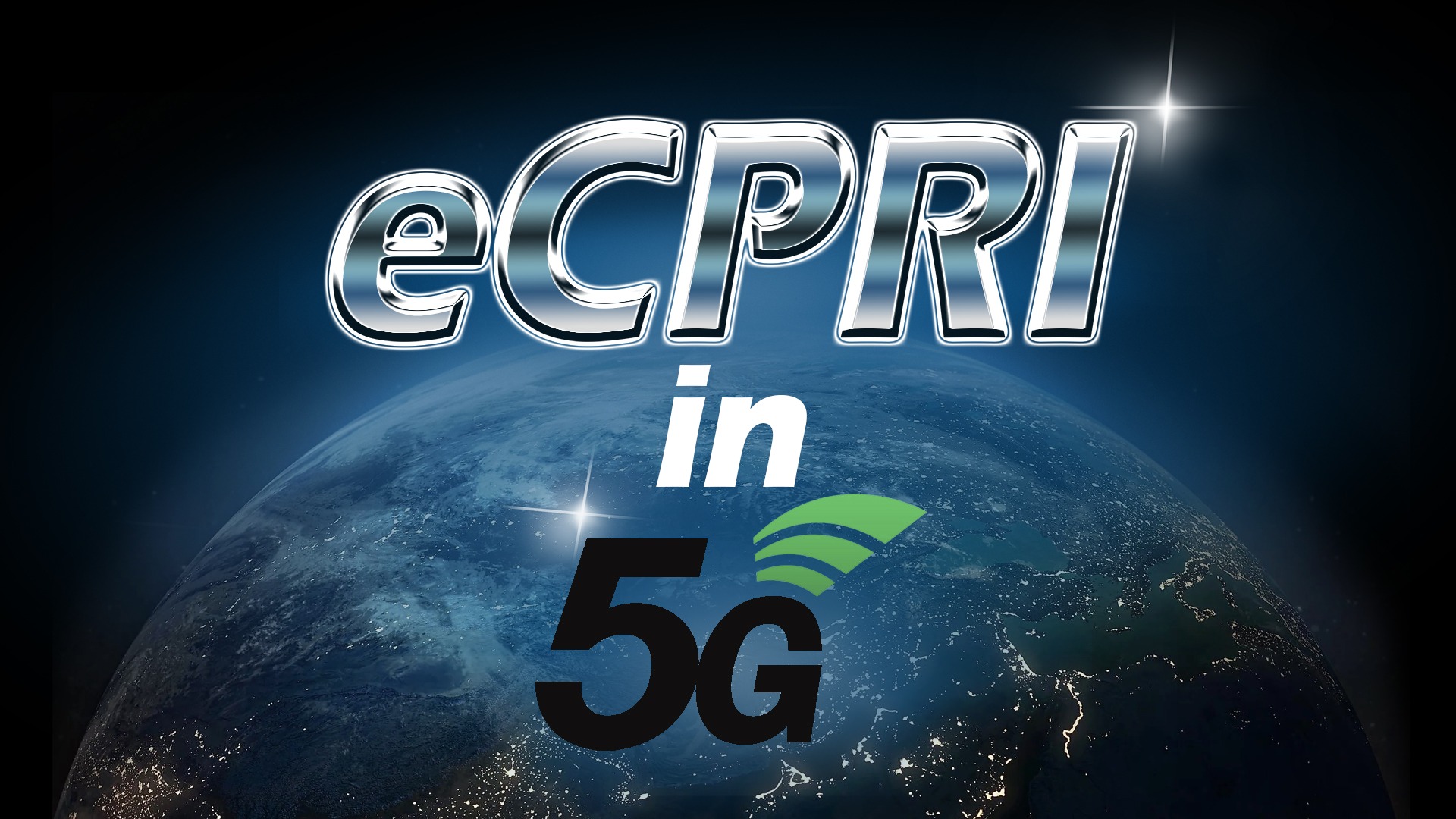 What is eCPRI in 5G?